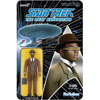 Star Trek Geordi LaForge Figurine ReAction Victorienne - La Nouvelle Génération - Publicité Star Trek Geordi LaForge Figurine ReAction Victorienne - La Nouvelle Génération - Publicité