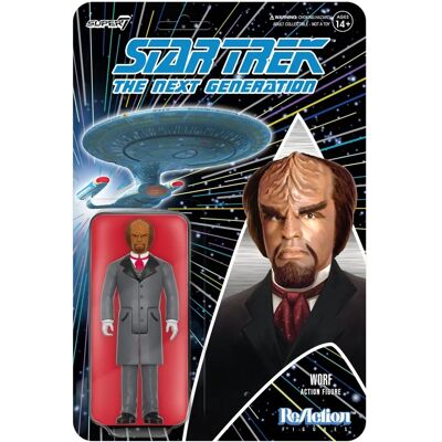 StarTrek Worf Holmes Figurine de collection premium 3,75" - Star Trek - Publicité StarTrek Worf Holmes Figurine de collection premium 3,75" - Star Trek - Publicité