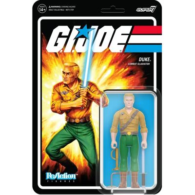 Super7 G.I. Joe Duke Figurine d'Action - Vague 5 - Publicité Super7 G.I. Joe Duke Figurine d'Action - Vague 5 - Publicité