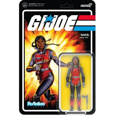Super7 G.I. Joe Raven Action Figure - Wave 5 Collectible Super7 G.I. Joe Raven Action Figure - Wave 5 Collectible