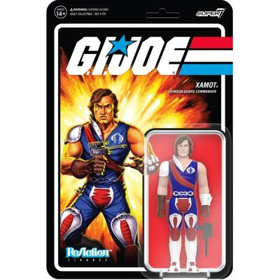 Super7 - G.I. Joe Xamot Action Figure - Wave 5 - Collectible Super7 - G.I. Joe Xamot Action Figure - Wave 5 - Collectible