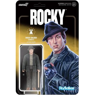 Super7 - Rocky I - ReAction Wv3 - Rocky Balboa (Street) - Figura akcji Super7 - Rocky I - ReAction Wv3 - Rocky Balboa (Street) - Figura akcji