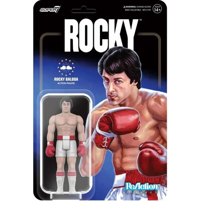 Figurki akcji Rocky Balboa Super7 - 3,75 cala - Kolekcjonerskie Figurki akcji Rocky Balboa Super7 - 3,75 cala - Kolekcjonerskie