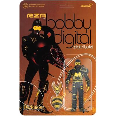Super7 RZA Bobby Digital Actionfigur Våg 2 - Samlarobjekt Super7 RZA Bobby Digital Actionfigur Våg 2 - Samlarobjekt