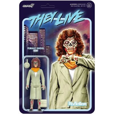Super7 Invasion Los Angeles Fille Ghoul Glow Figurine - Figurine - Publicité Super7 Invasion Los Angeles Fille Ghoul Glow Figurine - Figurine - Publicité