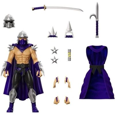 Super7 Shredder Actionfigur - Teenage Mutant Ninja Turtles - Silberne Rüstung - 18cm Super7 Shredder Actionfigur - Teenage Mutant Ninja Turtles - Silberne Rüstung - 18cm