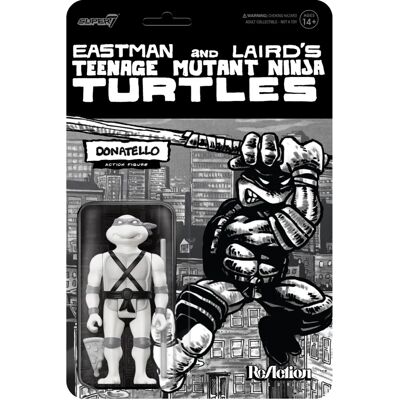 Super7 - Teenage Mutant Ninja Turtles - Donatello - Greyscale - Action Figure Super7 - Teenage Mutant Ninja Turtles - Donatello - Greyscale - Action Figure
