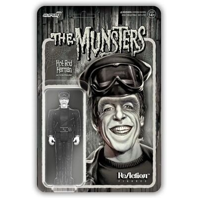 Super7 - The Munsters ReAction Wave 3 - Biker Herman - Actionfigur Super7 - The Munsters ReAction Wave 3 - Biker Herman - Actionfigur
