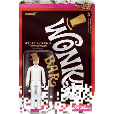 Figura de acción Willy Wonka 10cm - Super7 Figura de acción Willy Wonka 10cm - Super7