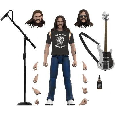 Super7 - Motorhead ULTIMATES! Fala 02 - Lemmy (Turne 1981) - Figurka akcji Super7 - Motorhead ULTIMATES! Fala 02 - Lemmy (Turne 1981) - Figurka akcji