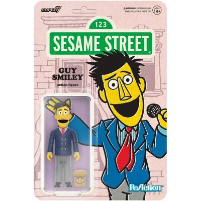 Super7 - Sesame Street - ReAction Figures Wv2 - Guy Smiley - Collectible Super7 - Sesame Street - ReAction Figures Wv2 - Guy Smiley - Collectible
