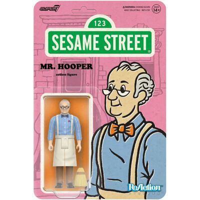 Figurka akcyjna Sesame Street Mr. Hooper od Super7 - 10 cm Figurka akcyjna Sesame Street Mr. Hooper od Super7 - 10 cm