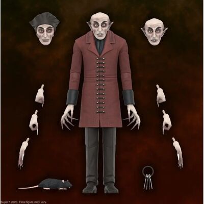 Super7 Count Orlok Figurka akcyjna - W pełni kolorowa - 7 cali Kolekcjonerski Super7 Count Orlok Figurka akcyjna - W pełni kolorowa - 7 cali Kolekcjonerski