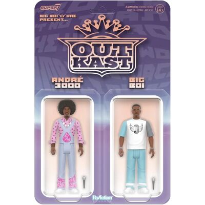 OutKast Big Boi & Dre - Samlarfigurer OutKast Big Boi & Dre - Samlarfigurer