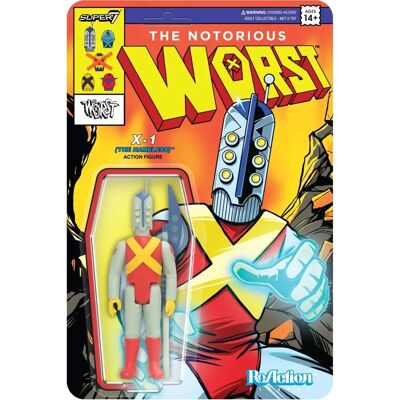 Super7 The Worst X1 Nieznany - Retro Figurka - 10cm Super7 The Worst X1 Nieznany - Retro Figurka - 10cm