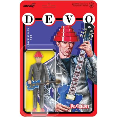 Super7 - Devo - ReAction Figures Wv4 - Bob Mothersbaugh - Collectible Action Figure Super7 - Devo - ReAction Figures Wv4 - Bob Mothersbaugh - Collectible Action Figure