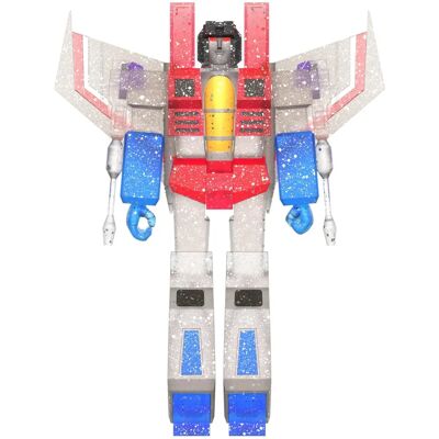 Super7 - Transformers - Figurki reakcji Wv8 - Ghost Of Starscream - Przezroczysty brokat - Figurka akcji Super7 - Transformers - Figurki reakcji Wv8 - Ghost Of Starscream - Przezroczysty brokat - Figurka akcji