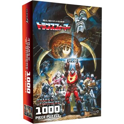 Super7 Transformers '86 Filmplakat Puzzle - Sammlerstück Super7 Transformers '86 Filmplakat Puzzle - Sammlerstück