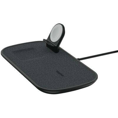 Mophie 3-in-1 Wireless Charging Pad - Black - Charger Mophie 3-in-1 Wireless Charging Pad - Black - Charger