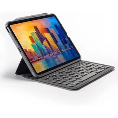 ZAGG Pro Keys - Bluetooth-tangentbord - Nordisk - Svart/Grå - för iPad 11-tums ZAGG Pro Keys - Bluetooth-tangentbord - Nordisk - Svart/Grå - för iPad 11-tums