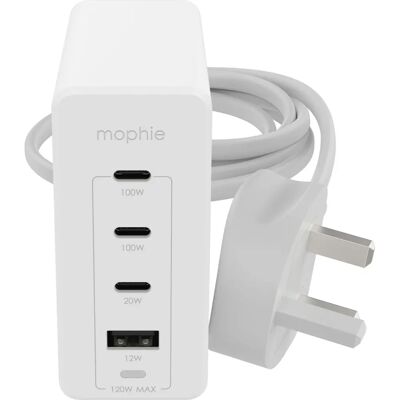 mophie - USB-C Speedport 120 - GaN 120W - Wall Charger mophie - USB-C Speedport 120 - GaN 120W - Wall Charger