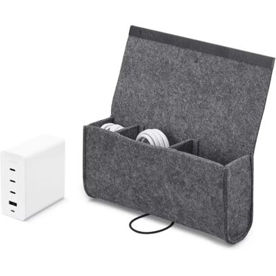 Mophie Speedport 120W 4-Port Charger - Travel Kit - White Mophie Speedport 120W 4-Port Charger - Travel Kit - White
