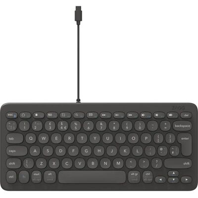 ZAGG Connect 12C Keyboard - USB QWERTY UK - Black ZAGG Connect 12C Keyboard - USB QWERTY UK - Black
