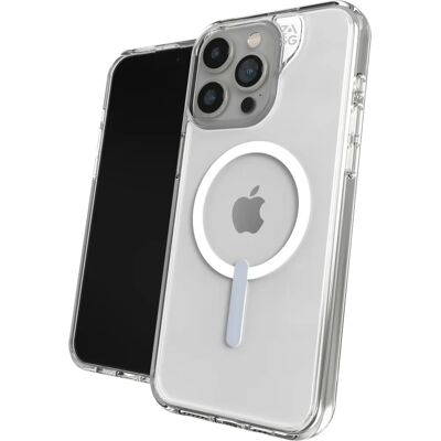 Coque transparente ZAGG Crystal Palace pour iPhone 15 Pro Max - Publicité Coque transparente ZAGG Crystal Palace pour iPhone 15 Pro Max - Publicité