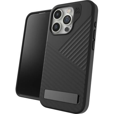 Coque ZAGG Denali Snap Kickstand - Protection 5m, iPhone 15 Pro - Publicité Coque ZAGG Denali Snap Kickstand - Protection 5m, iPhone 15 Pro - Publicité
