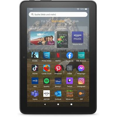 Amazon Fire HD 8 - 8 Zoll, 32 GB, Schwarz - Tablet Amazon Fire HD 8 - 8 Zoll, 32 GB, Schwarz - Tablet