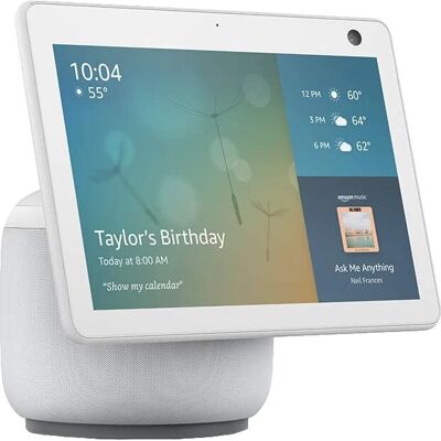 Amazon Echo Show 10 - 3ª Geração - Branca Glacial - Tela Inteligente Amazon Echo Show 10 - 3ª Geração - Branca Glacial - Tela Inteligente
