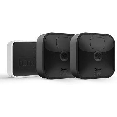 Blink Outdoor - Batteri Sicherheitskamera - Außen Wi-Fi - 2er Pack - Schwarz Blink Outdoor - Batteri Sicherheitskamera - Außen Wi-Fi - 2er Pack - Schwarz