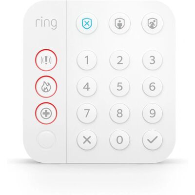 Ring 2. Generation Alarm Tastenfeld - Sicherheitssystem-Zubehör Ring 2. Generation Alarm Tastenfeld - Sicherheitssystem-Zubehör
