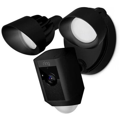 Caméra de sécurité Ring Floodlight Noire - 1080p HD & Détection de Mouvement Caméra de sécurité Ring Floodlight Noire - 1080p HD & Détection de Mouvement
