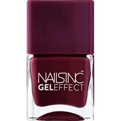 Nails Inc Kensington High Street Gel Effect Nail Polish - Nails Inc - Deep berry - 14ml - Nail Polish Nails Inc Kensington High Street Gel Effect Nail Polish - Nails Inc - Deep berry - 14ml - Nail Polish