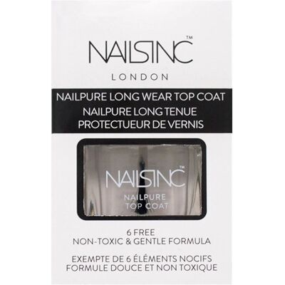 Nails Inc. Long Wear Top Coat - Top coat pour ongles - Publicité Nails Inc. Long Wear Top Coat - Top coat pour ongles - Publicité