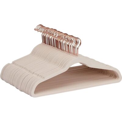 Amazon Basics Porte-vêtements en velours fin antidérapant Lot de 50 - Publicité Amazon Basics Porte-vêtements en velours fin antidérapant Lot de 50 - Publicité