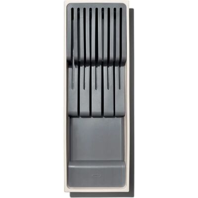 OXO 48689 Knivblock - Grå, Vit - Knivförvaringsorganizer OXO 48689 Knivblock - Grå, Vit - Knivförvaringsorganizer