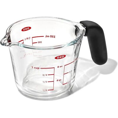 OXO GOOD GRIPS - Tasses à mesurer - 0,25L Verre OXO GOOD GRIPS - Tasses à mesurer - 0,25L Verre