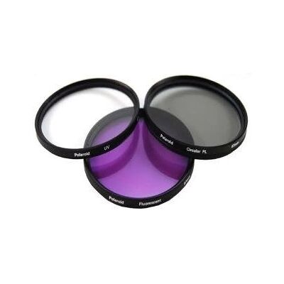 Polaroid PL3FIL46 - 46 mm - UV/CPL/FLD - Ensemble de filtres pour caméra - Publicité Polaroid PL3FIL46 - 46 mm - UV/CPL/FLD - Ensemble de filtres pour caméra - Publicité