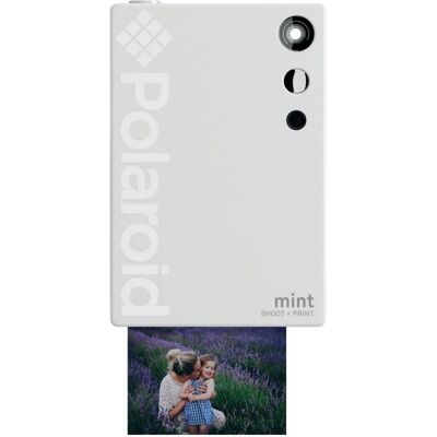 Appareil Photo Instantané Polaroid Mint 2-en-1 - Blanc - Publicité Appareil Photo Instantané Polaroid Mint 2-en-1 - Blanc - Publicité