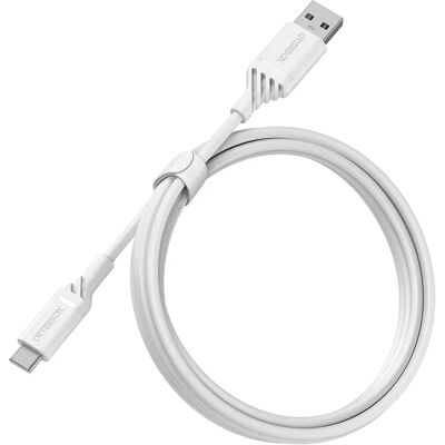 Câble OtterBox USB C vers USB A - Blanc - 78-52536 - Publicité Câble OtterBox USB C vers USB A - Blanc - 78-52536 - Publicité