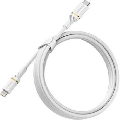 Câble Lightning vers USB-C OtterBox - 2M, Blanc, Certifié MFi - Publicité Câble Lightning vers USB-C OtterBox - 2M, Blanc, Certifié MFi - Publicité