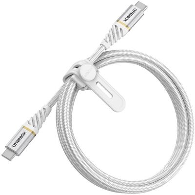 Cavo OtterBox USB-C - 1M, Bianco, Ricarica rapida - USB-C a USB-C Cavo OtterBox USB-C - 1M, Bianco, Ricarica rapida - USB-C a USB-C
