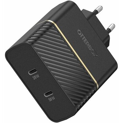 OtterBox Tragbarer Ladegerät - 50W, USB-C x 2 - Schwarz - Tragbarer Akku OtterBox Tragbarer Ladegerät - 50W, USB-C x 2 - Schwarz - Tragbarer Akku
