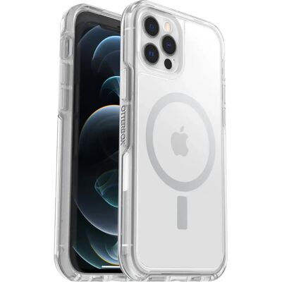Coque OtterBox Symmetry Series+ avec MagSafe - Transparent - iPhone 12/12 Pro Coque OtterBox Symmetry Series+ avec MagSafe - Transparent - iPhone 12/12 Pro