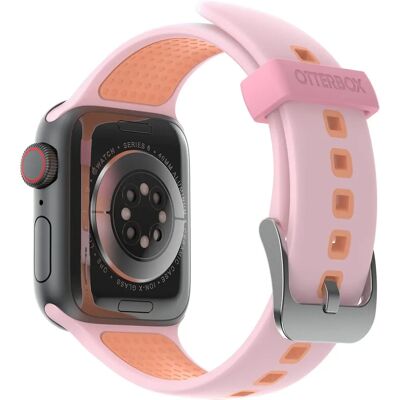 Różowy silikonowy pasek OtterBox na Apple Watch Różowy silikonowy pasek OtterBox na Apple Watch