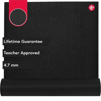 Manduka PROlite 79" Long Yoga Mat - Black - Lightweight, Durable, Non-Toxic Manduka PROlite 79" Long Yoga Mat - Black - Lightweight, Durable, Non-Toxic