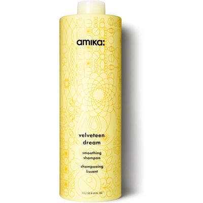 Shampooing lissant Velveteen Dream Amika 1L - Publicité Shampooing lissant Velveteen Dream Amika 1L - Publicité