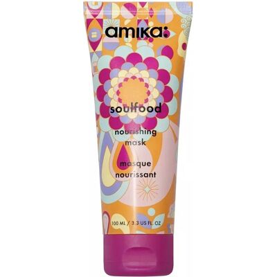 Amika Soulfood Maschera Nutriente - Pour Tous Types de Cheveux - Publicité Amika Soulfood Maschera Nutriente - Pour Tous Types de Cheveux - Publicité